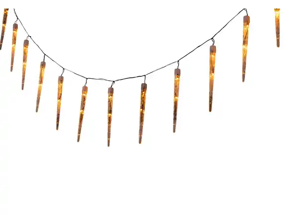Bild 1 von LED-Vorhang mit Eiszapfen