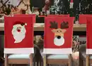 Bild 1 von Weihnachtliche Stuhlhusse mit Motiv 48x50cm