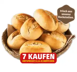 BÄCKERKRÖNUNG Weizenbrötchen