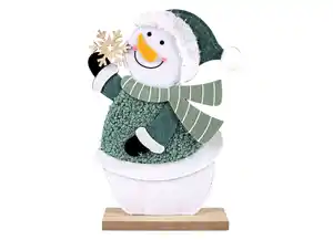 Schneemann aus Filz