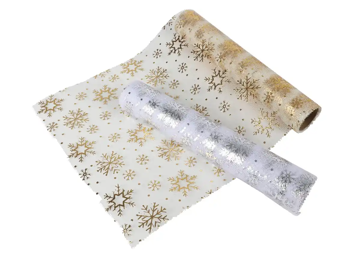 Bild 1 von Organzsstoff Hot Foil Print