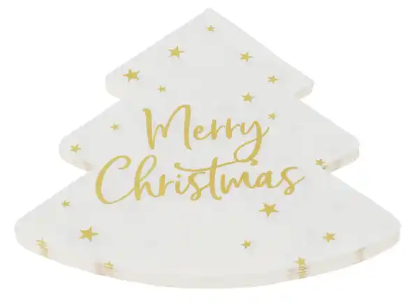 Bild 1 von Weihnachts-Shape-Servietten 12er