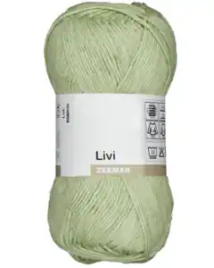 Livi Strickgarn - Grün, Grün, 100 g