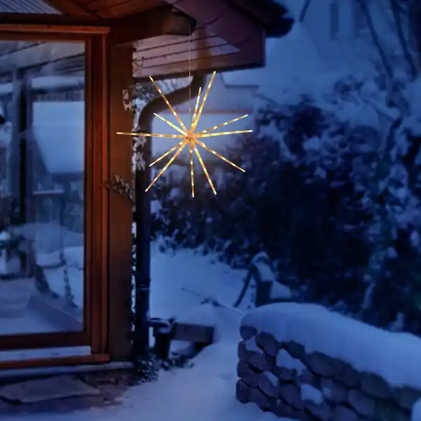 Bild 4 von LED-Acryl-Sternleuchte, Schneeflocke