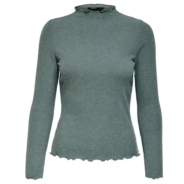 Bild 1 von Only ONLEMMA L/S HIGH NECK Langarmshirt Grün