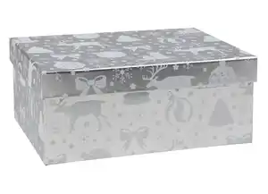 Weihnachts-Dekobox verschiedene Farben und Designs