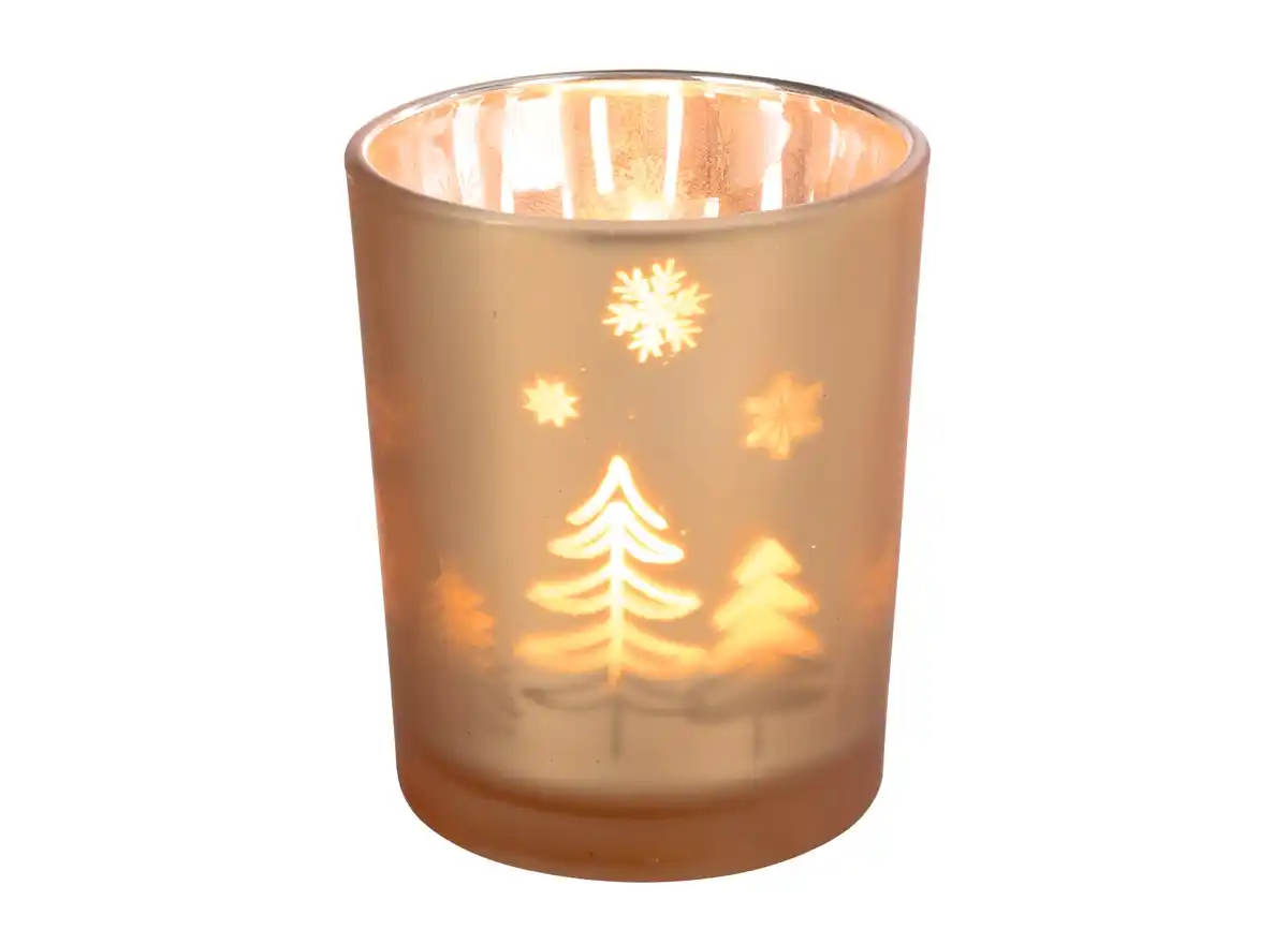 Bild 1 von Windlicht mattes Glas