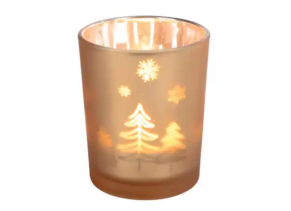 Bild 1 von Windlicht mattes Glas