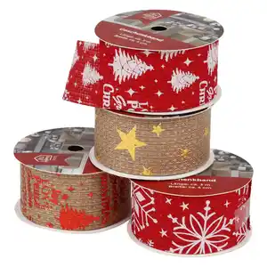 Geschenkband versch. Dessins