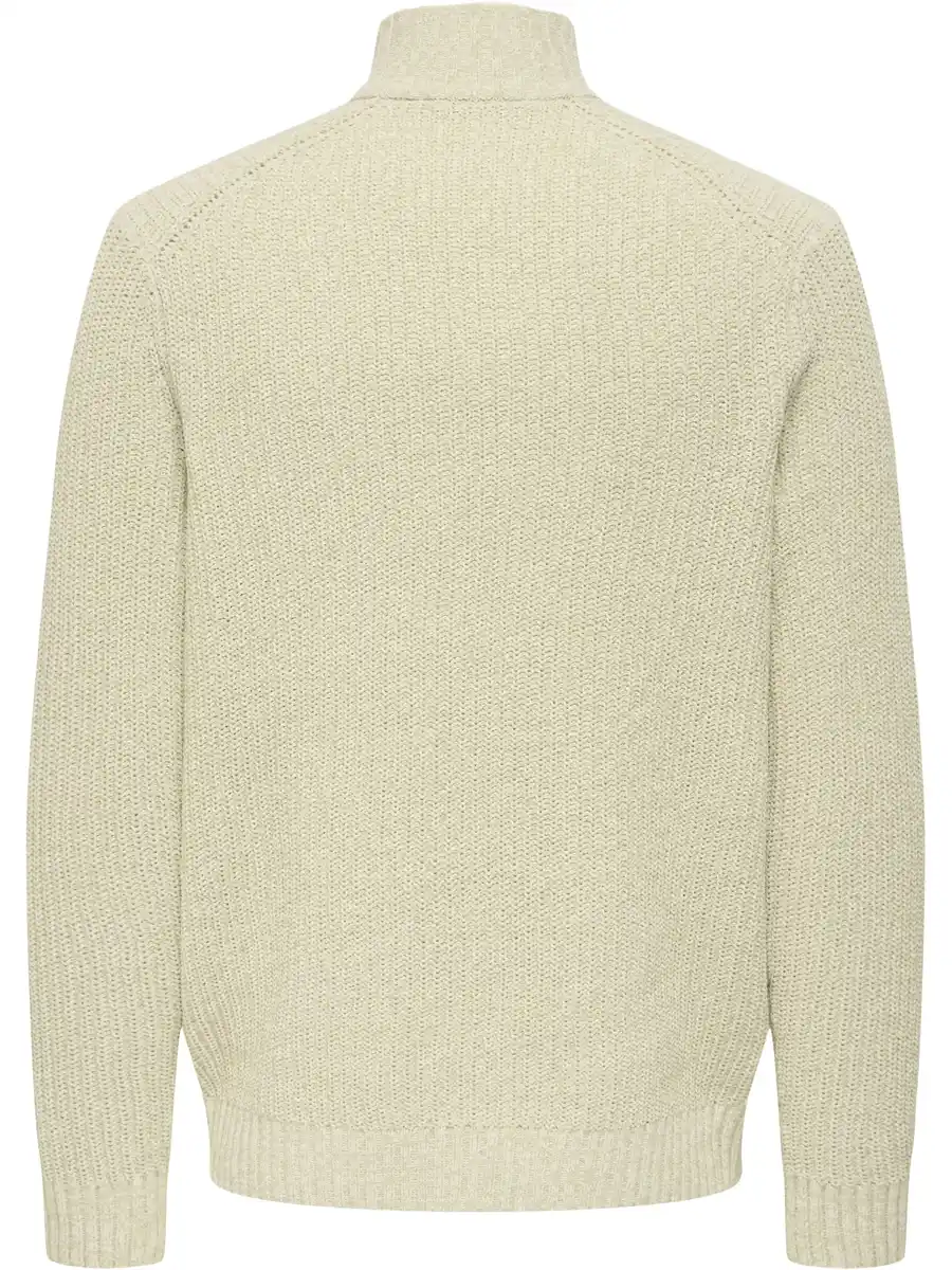 Bild 2 von Only&Sons ONSJOIN REG LS HIGH N Strickpullover Weiß