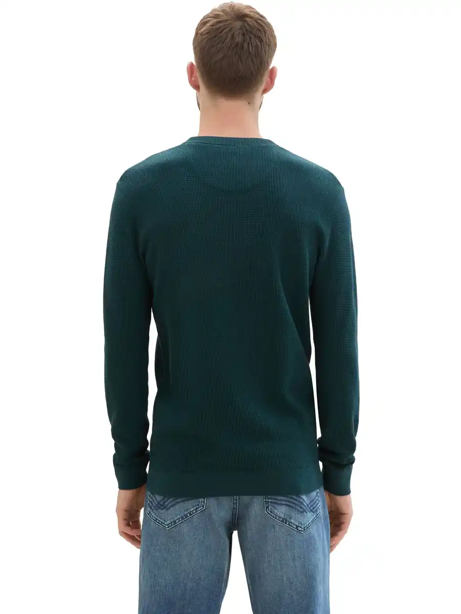 Bild 2 von Herren Strickpullover Grün