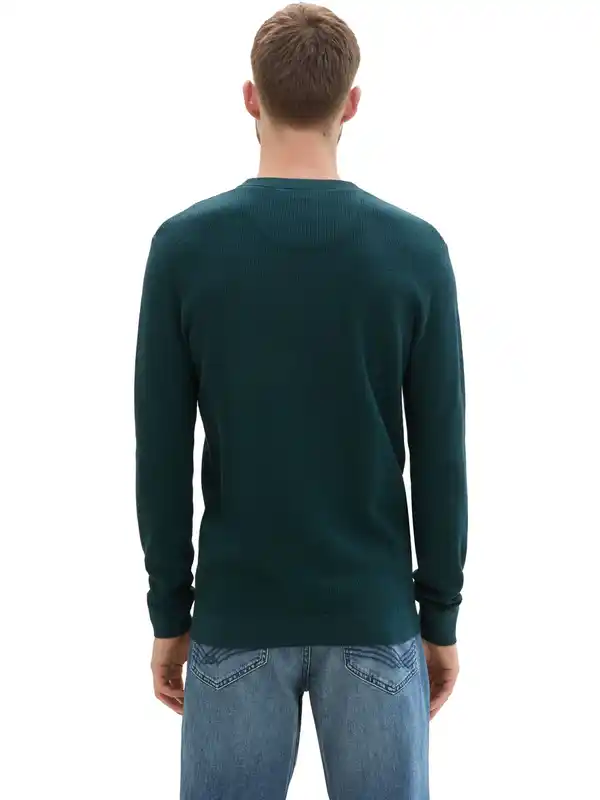 Bild 2 von Herren Strickpullover Grün