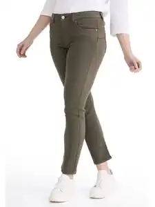Damen Jeans "Milano" Grün