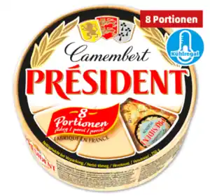 PRÉSIDENT Camembert*