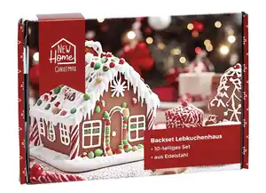 Backset „Lebkuchenhaus“ Edelstahl