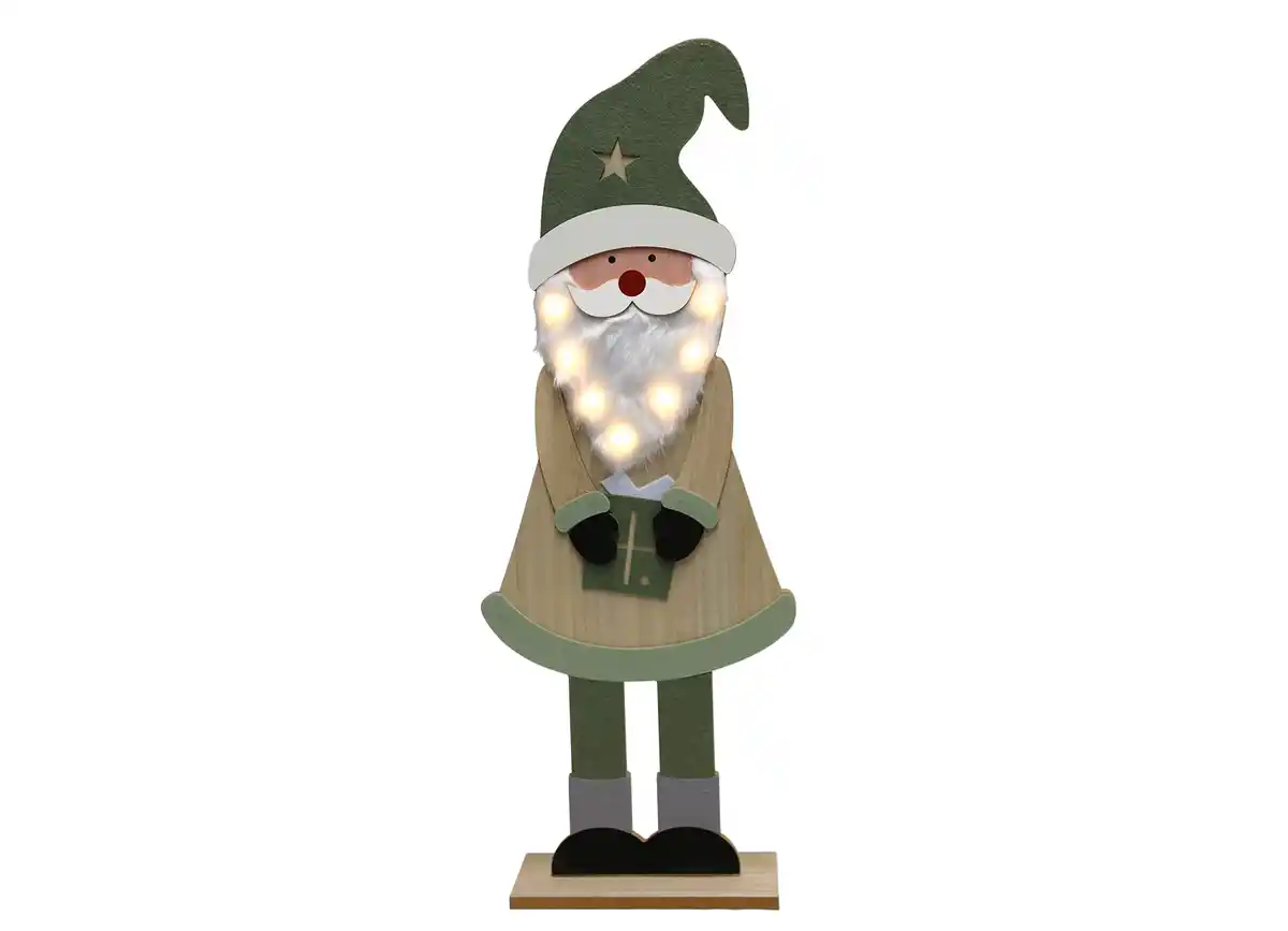 Bild 1 von Holzfigur 7 warmweiße LEDS