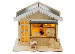 Marktstand mit 5 warmweißen LEDs