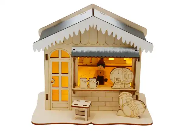 Bild 1 von Marktstand mit 5 warmweißen LEDs