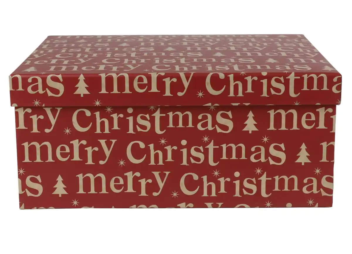 Bild 1 von Dekobox „MerryXmas“ ca. L 31 x B 24 x H 14 cm