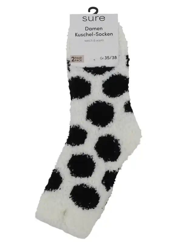 Bild 3 von Damen Kuschelsocken im 2er Pack Schwarz