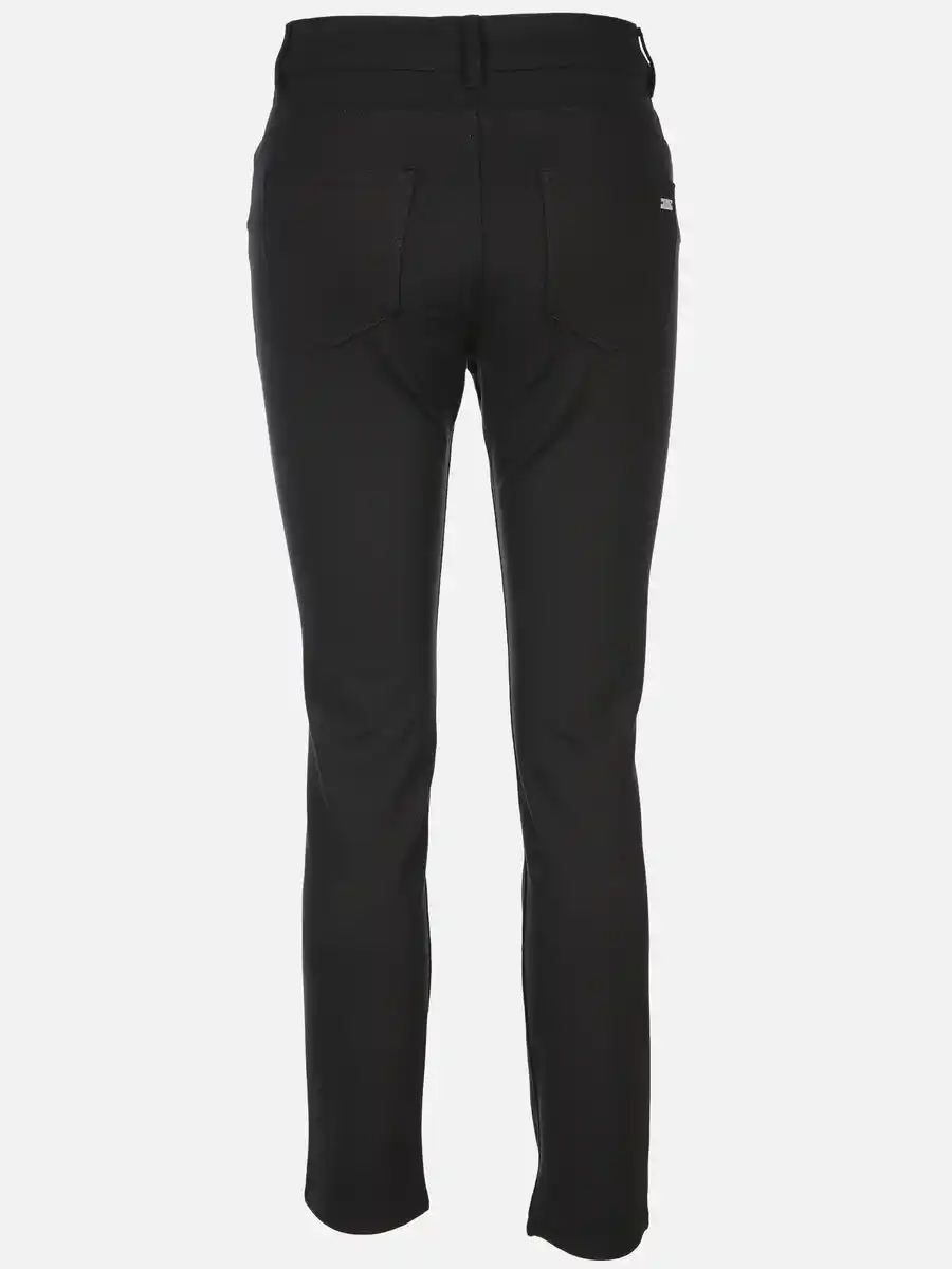 Bild 2 von Damen Stoffhose in schlichter Form Schwarz
