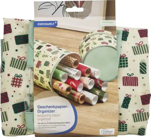 Bild 1 von IDEENWELT Geschenkpapier-Organizer Geschenke