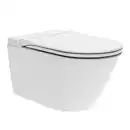 Bild 1 von Schütte Dusch-WC spülrandlos 'Cesari Premium' weiß mit LED-Nachtlicht