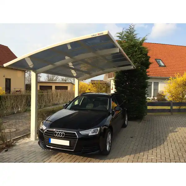 Bild 1 von Ximax Einzelcarport 'Portoforte Typ 80 WW' weiß 270 x 495 x 298 cm