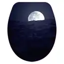 Bild 1 von WC-Sitz 'Moon' mit Absenkautomatik Duroplast