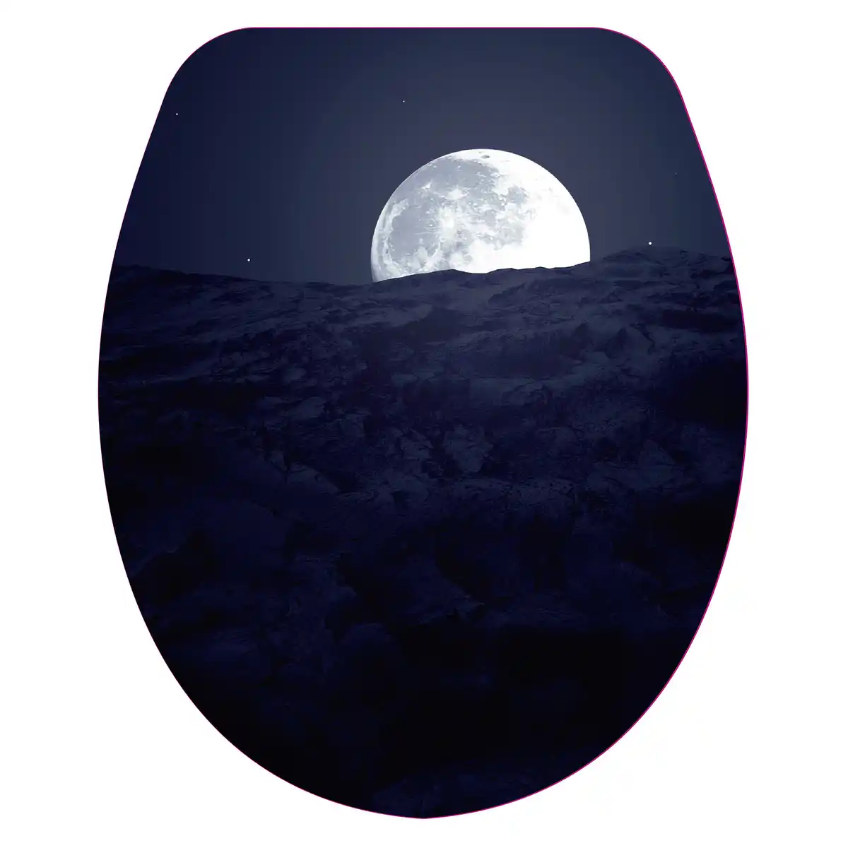 Bild 1 von WC-Sitz 'Moon' mit Absenkautomatik Duroplast