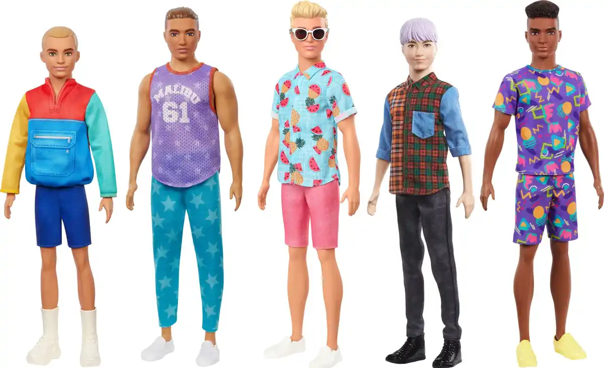 Bild 1 von Mattel Ken Fashionistas Puppen, sortiert