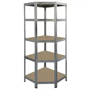 Eck-Schwerlastregal 180 x 70 x 40 cm 5 Böden à 175 kg