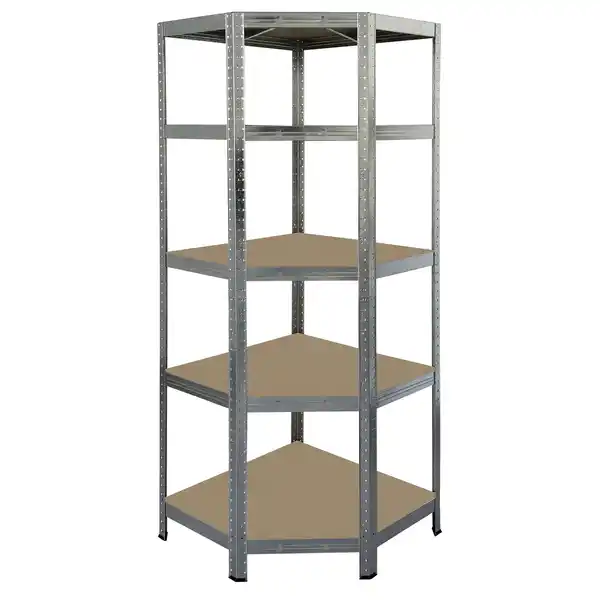 Bild 1 von Eck-Schwerlastregal 180 x 70 x 40 cm 5 Böden à 175 kg