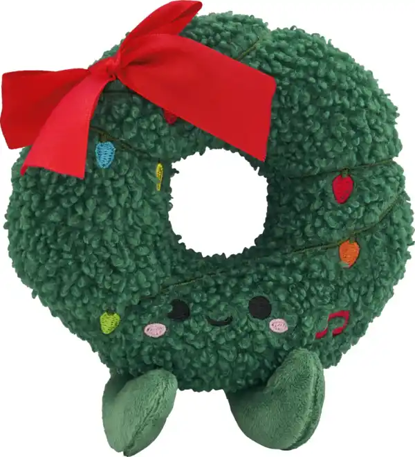 Bild 1 von IDEENWELT Weihnachtsplüsch Adventskranz mit Sound