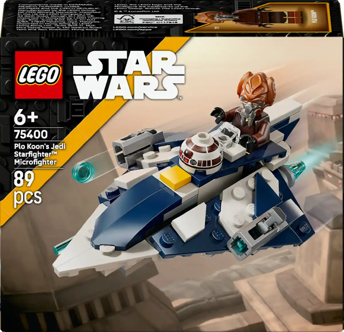 Bild 1 von LEGO STAR WARS 75400 Plo Koons Jedi Starfighter Microfighter