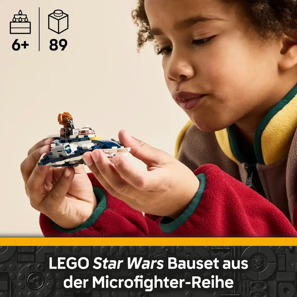 Bild 4 von LEGO STAR WARS 75400 Plo Koons Jedi Starfighter Microfighter