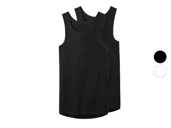 Bild 1 von esmara Men Herren Feinripp-Achselhemden, 2 Stück