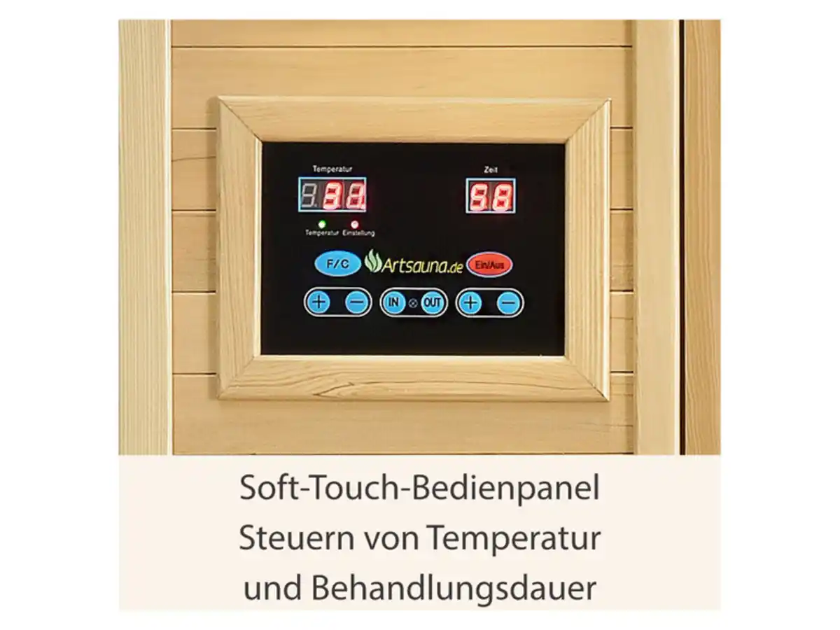 Bild 3 von Artsauna Artsauna Infrarotkabine »Nyborg«, mit LED-Licht