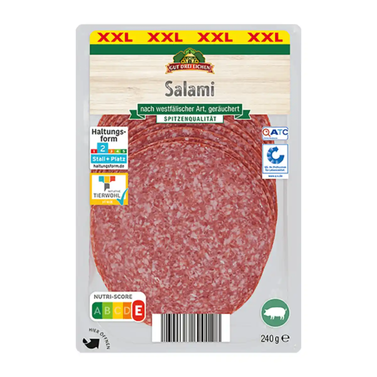 Bild 1 von GUT DREI EICHEN Salami XXL 240g