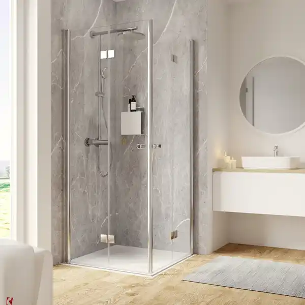 Bild 1 von SCHULTE Eckeinstieg »Garant 2.0«, BxHxT: 100 x 200 x 100 cm, Türart: Drehfalttür