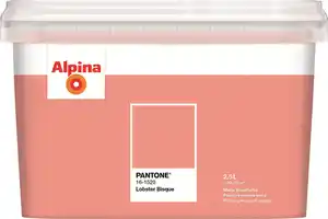 Alpina Wandfarbe Pantone matt lobster bisque 2,5 L