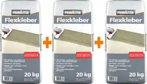 Primaster Flexkleber - 3 für 2 Aktion 3 x 20 kg