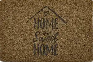 Fußmatte Stratford Home Sweet Home natur 45 x 75 cm