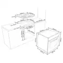 Bild 3 von TELEFUNKEN Einbau-Herd-Set »ECHS65A-B2«, 65 Liter, Backofen mit Glaskeramik-Kochfeld, 10 Betriebsarten, schwarz