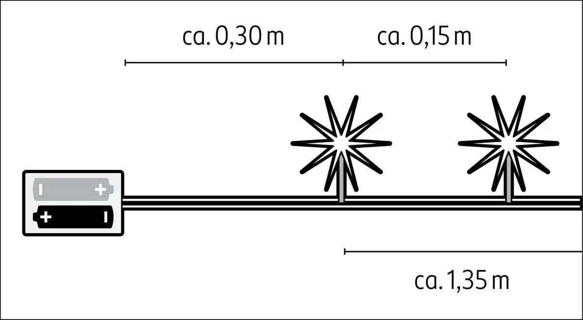 Bild 2 von IDEENWELT LED-Lichterkette