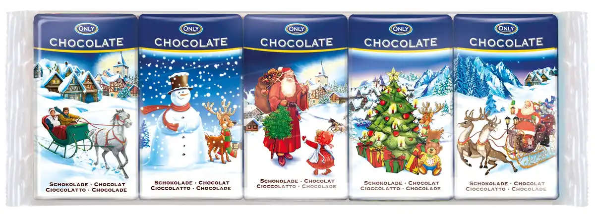 Bild 1 von Täfelchen Weihnachten 5×15 g