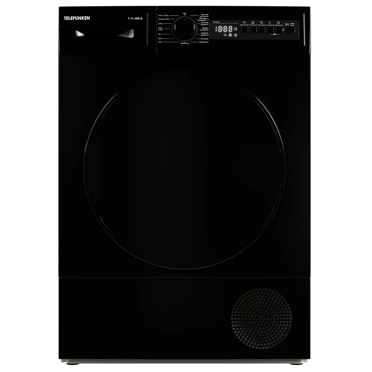 Bild 4 von TELEFUNKEN Kondenstrockner »T-11-400-B«, BxHxL: 59,6 x 84,5 x 52,3 cm, Fassungsvermögen: 7 kg, schwarz