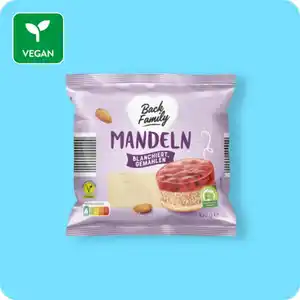 BACK FAMILY Mandeln, Verschiedene Sorten
