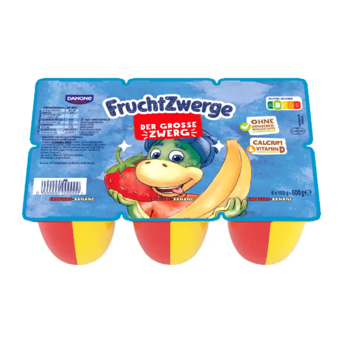 Bild 1 von DANONE Fruchtzwerge-Duo XXL 100g