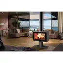 Bild 2 von PANADERO Kaminofen, Kaminofen Etoile, 8.5 kW, Stahl, schwarz, ZB